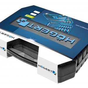 Zestaw narzędzi 131 szt., 1 2, 3 8, 1 4 HOGERT2