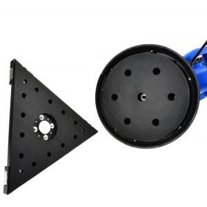 Szlifierka do gipsu - żyrafa 225mm LED + trójkątna tarcza Geko2