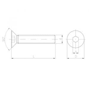 Wkręt metryczny stożkowy z pełnym gwintem i wgłębieniem imbusowym kl.4.8 szkic.jpg2